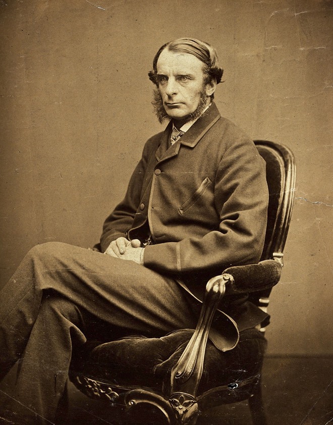 Nhà văn Charles Kingsley.