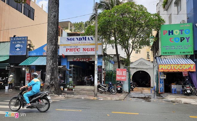 Khu nhà ở số 114 Bùi Thị Xuân (phường Bến Thành). Ảnh: Zing.vn