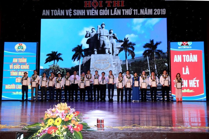 17 thí sinh đạt an toàn vệ sinh giỏi.