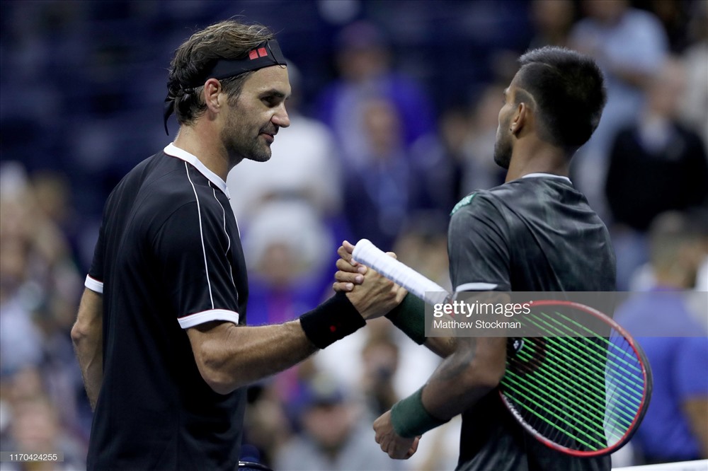 Federer chuẩn bị bước sang tuổi 39. Ảnh: Getty.