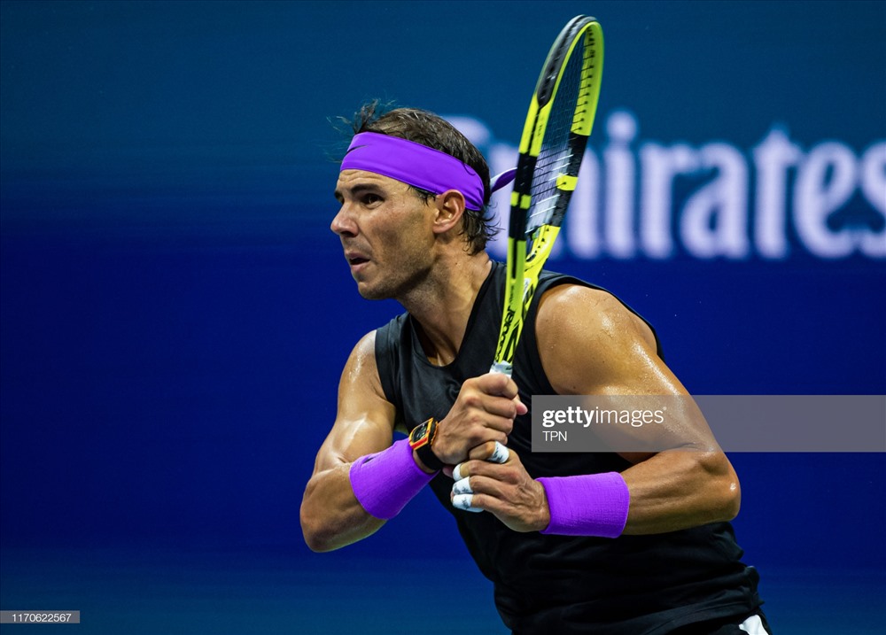 Nadal thể hiện đẳng cấp của một ứng viên cho ngôi vô địch. Ảnh: Getty.
