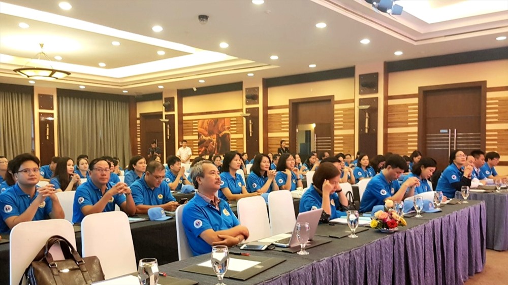 Các đại biểu tham dự lễ phát động. Ảnh: Lê Phi Long