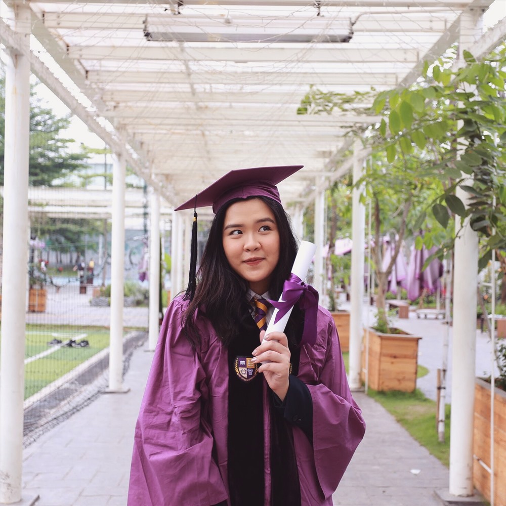 Lê Diệu My rất đam mê và có năng khiếu trong lĩnh vực nghệ thuật. Ảnh: NVCC.