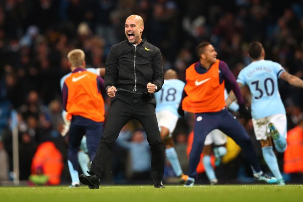 Man City của Pep có lẽ là những người vui nhất lễ bốc thăm. Ảnh: FoxSports Asia