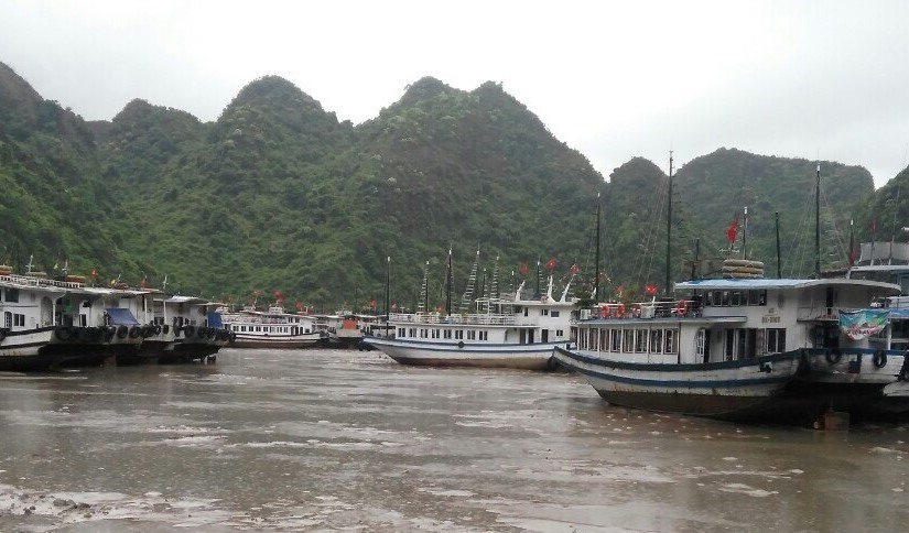 Hình ảnh lúc 8h sáng nay (3.8). Ảnh: Nguyễn Hùng