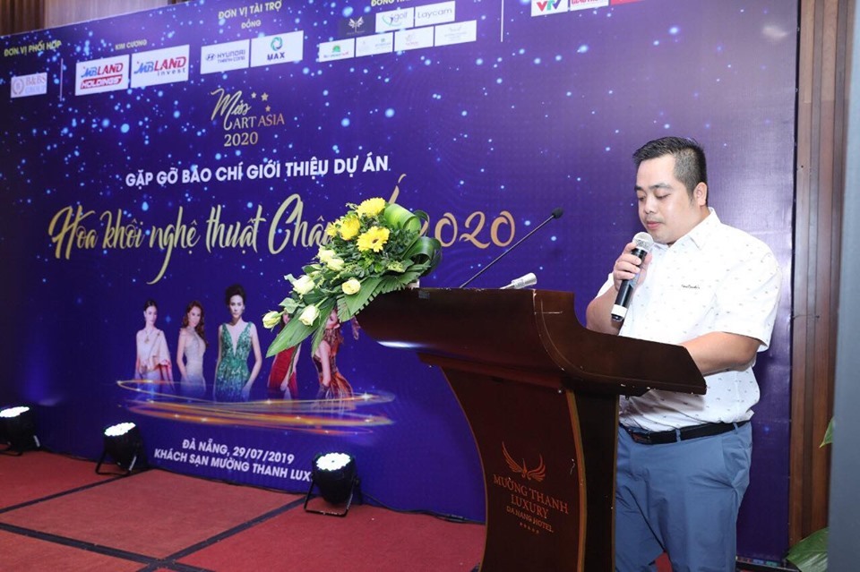 Ông Phan Khánh Hải - Trưởng Ban tổ chức “Hoa khôi nghệ thuật châu Á“. Ảnh: HKNTCA.