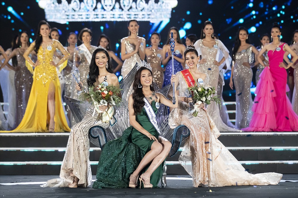 Top 3 Miss World Việt Nam 2019. Ảnh: MWVN.