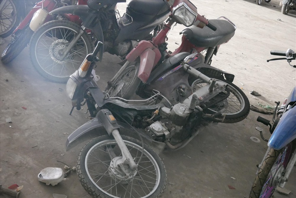 Đa số những xe bỏ lại thường có giá trị thấp hơn mức xử phạt.