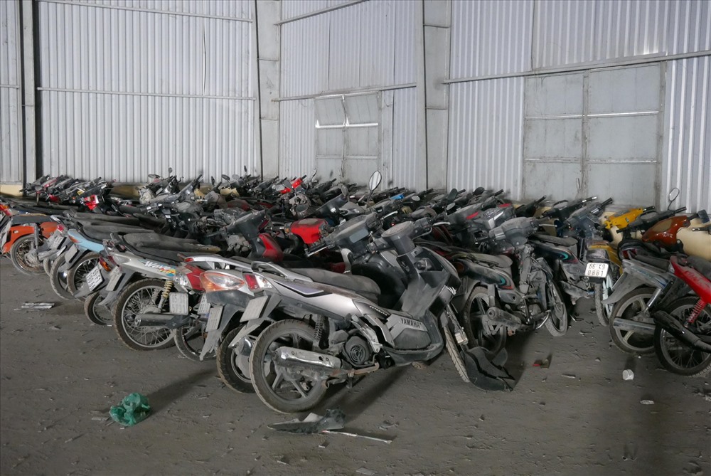 Lực lượng chức năng đang đẩy nhanh tiến độ thanh lý để giải quyết những 'đống nợ” này