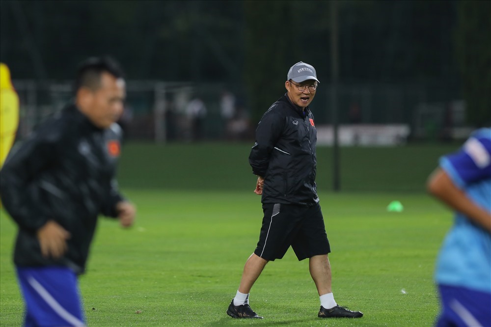 Thầy Park đánh giá rất cao Chanathip. Ảnh: Sơn Tùng