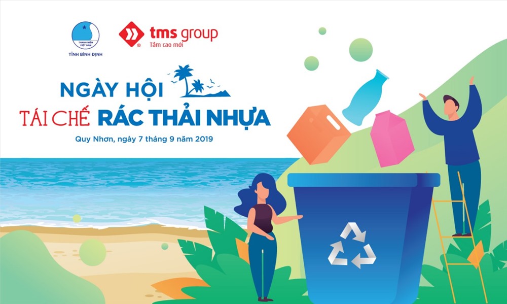 Ngày hội tái chế rác thải nhựa sẽ góp phần nâng cao ý thức và hình thành thói quen về bảo vệ môi trường biển, giảm thiểu rác thải nhựa cho người dân. Ảnh: TMS