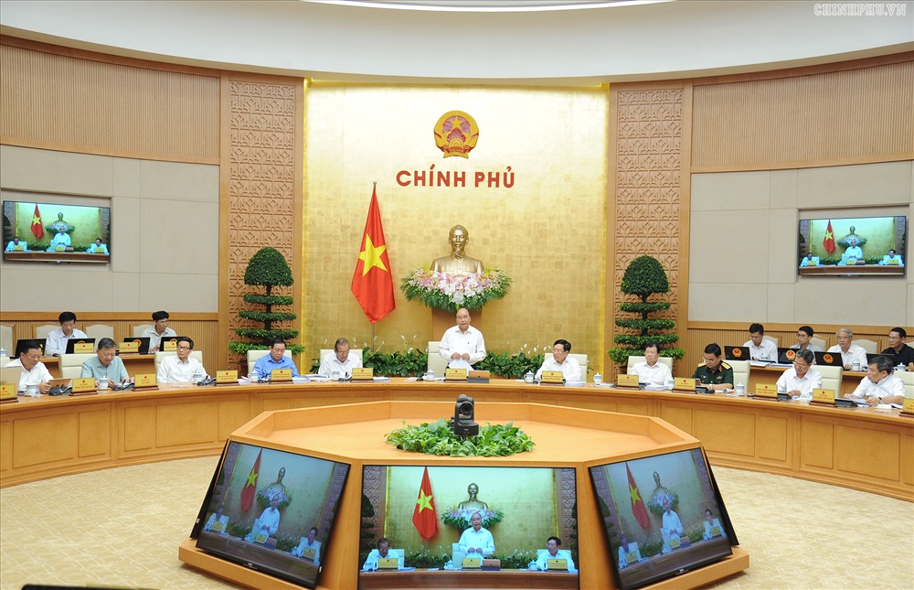 Toàn cảnh phiên họp. Ảnh VGP/Quang Hiếu