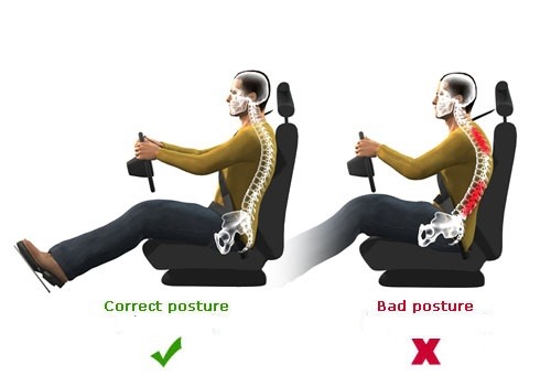 thoái hóa cột sống thắt lưng là ác mộng đối với cánh tài xế chạy đường dài. Ảnh: ST