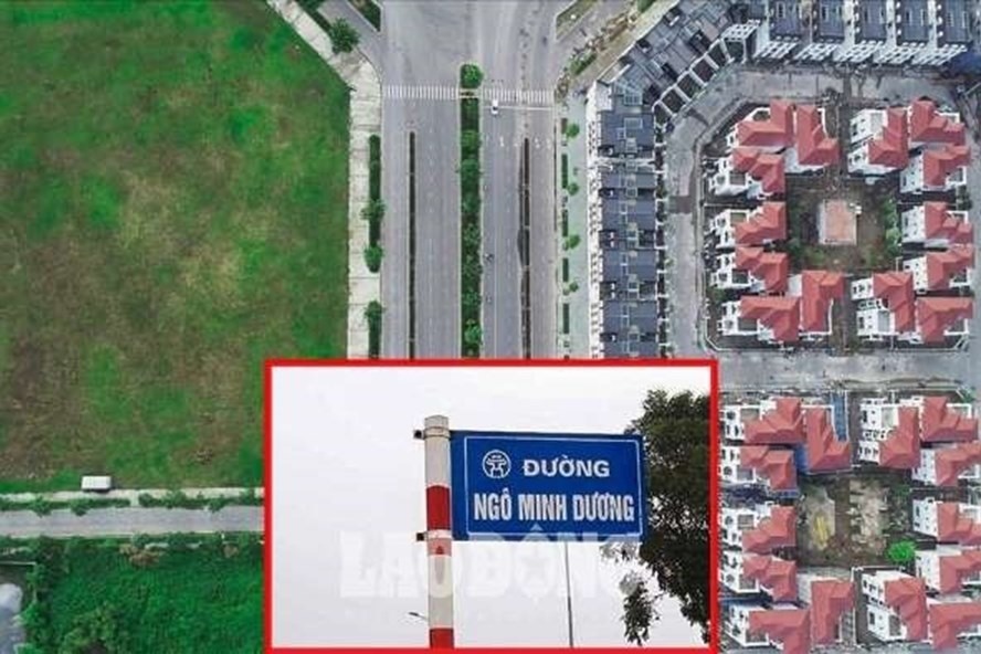 Dù đã gần 4 tháng khi phát hiện tên đường lạ, chính quyền địa phương vẫn chưa tìm ra người cắm biển. Ảnh: Phan Anh