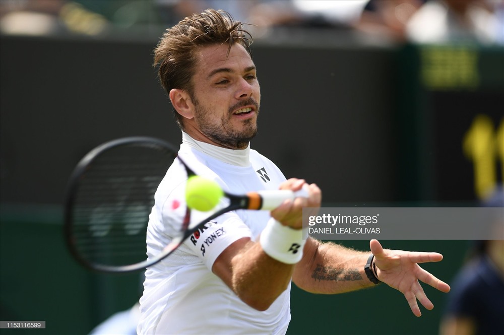 Wawrinka ghi tên mình vào vòng 2 Rogers Cup. Ảnh: Getty.