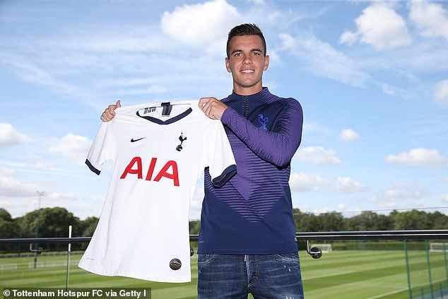 Giovani Lo Celso. Ảnh: Tottenham Hotspur.