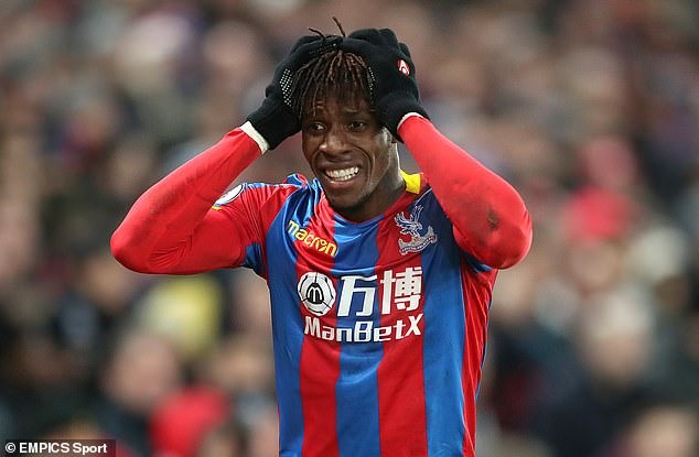 Wilfried Zaha. Ảnh: EMPICS.