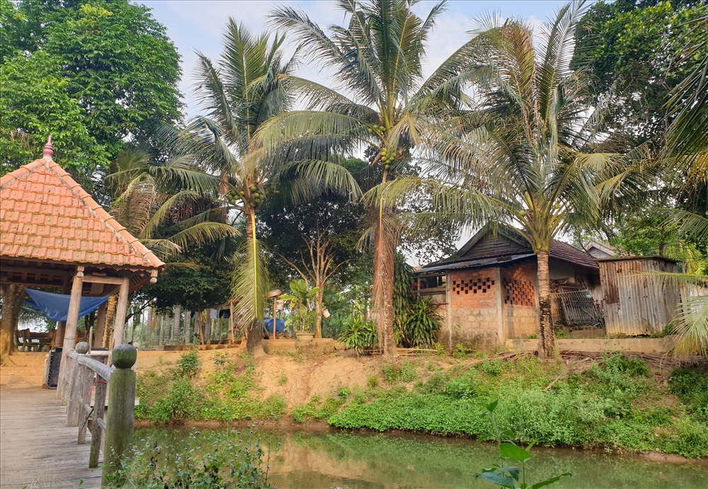 Trang trại đã thu hồi, đền bù nhưng ông Thái chưa bàn giao và sử dụng mấy năm nay. Ảnh: Hưng Thơ.