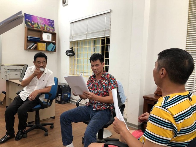 Những hình ảnh hậu trường làm rộ lên tin đồn các nghệ sĩ đang chuẩn bị cho Táo Quân 2020. Ảnh: TR.