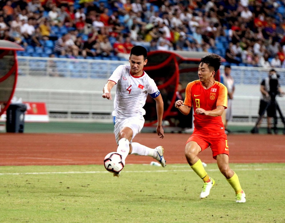 U22 Việt Nam vừa có chiến thắng trước U22 Trung Quốc. Ảnh: VFF