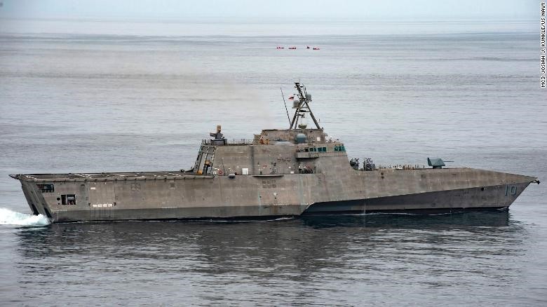 Tàu USS Gabrielle Giffords. Ảnh: Hải quân Mỹ