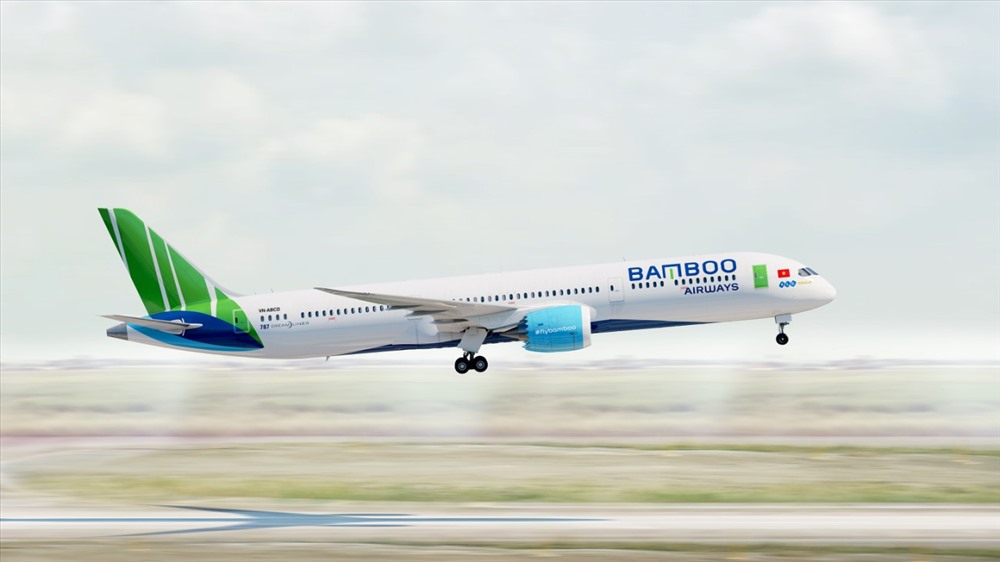 Những chiếc máy bay thân rộng đầu tiên theo đơn đặt hàng với Boeing dự kiến sẽ được Boeing bàn giao cho Bamboo Airways vào quý 4.2020. Ảnh: FLC