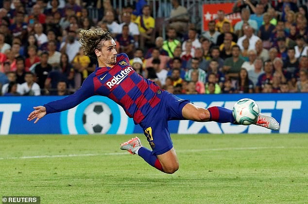 Griezmann chưa có phong độ tốt. Ảnh: Reuters.