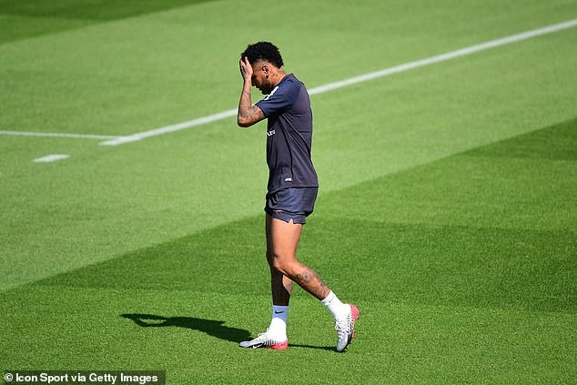 Neymar đang gặp khó. Ảnh: Getty.