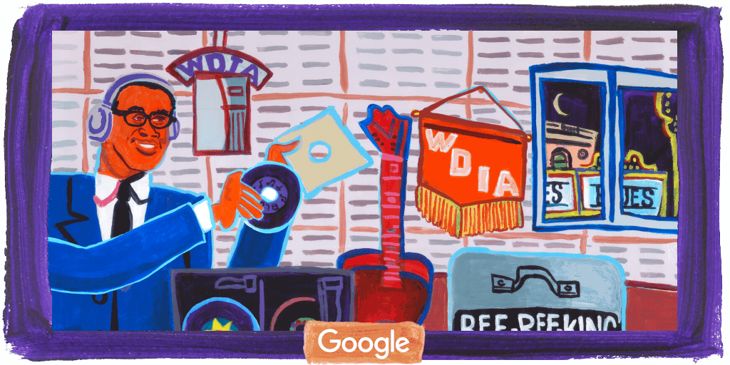 Không chỉ có hình vẽ, Google Doodle ngày 16.9 dành để tôn vinh B.B King còn có video Doodle do đạo diễn Angelica McKinley, người sinh trưởng ở Memphis thực hiện. Nguồn: Doodles.