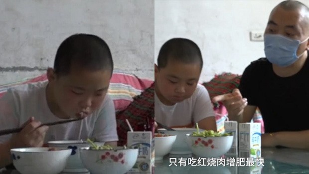 bắt đầu lao vào công cuộc tự vỗ béo bản thân với hy vọng sớm ngày đạt được cân nặng như ý. Ảnh: Sohu