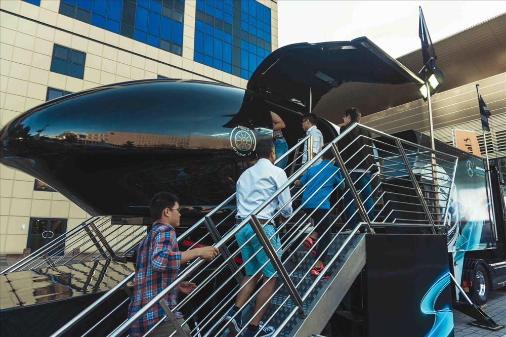 Nơi mô phỏng trải nghiệm đua xe F1.