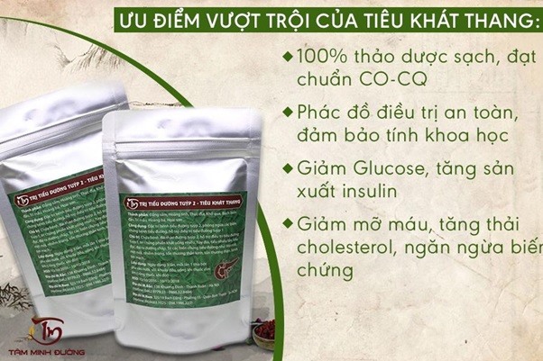 Những ưu điểm vượt trội của bài thuốc Tiêu Khát Thang