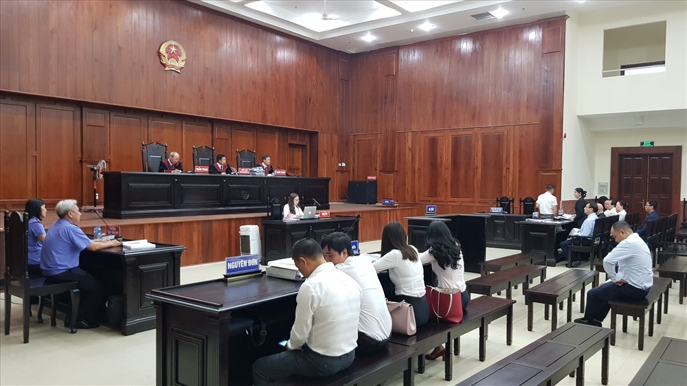 Bà Thảo không xuất hiện trong phiên tòa.