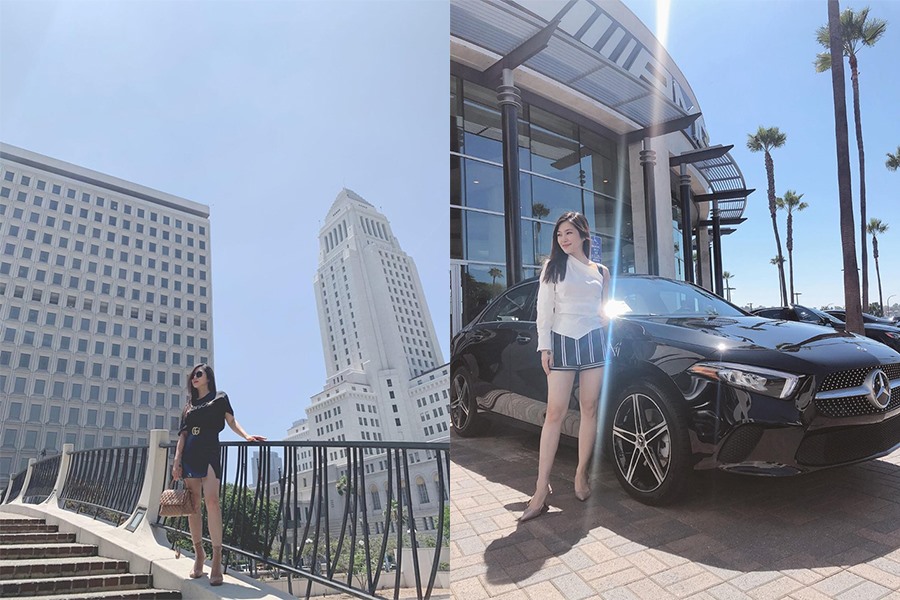Cuộc sống của Hương Tràm tại Mỹ.