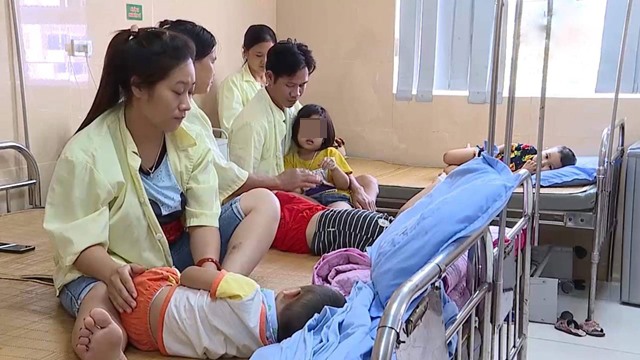Các cháu nhỏ sẽ được miễn tiền viện phí.