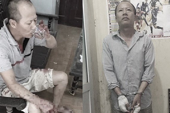 Đối tượng gây án. Ảnh: CA