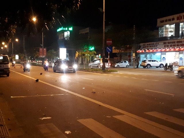 Ngã tư nơi xảy ra vụ tai nạn.
