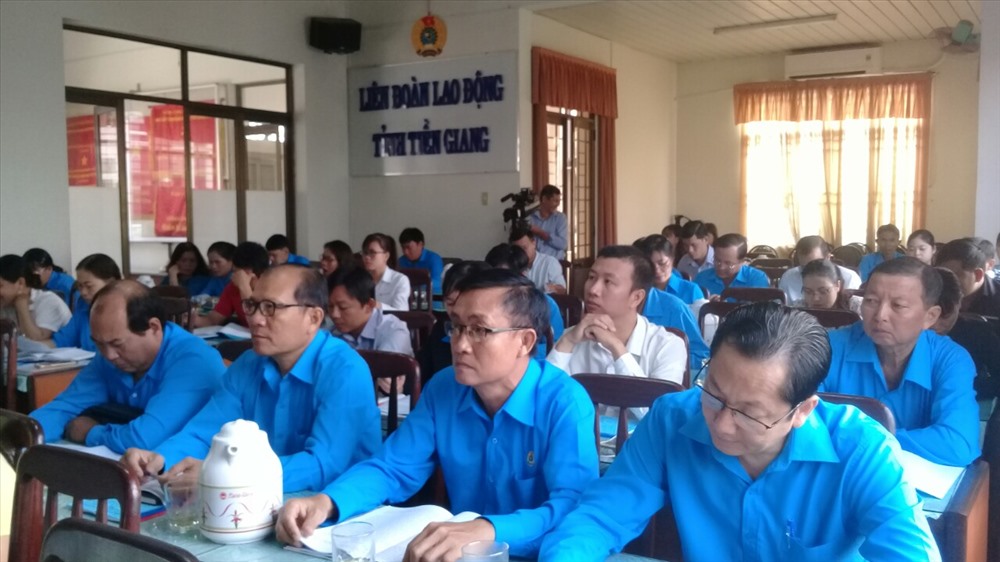 Tìm biện pháp để CĐCS khu vực ngoài nhà nước hoạt động mạnh hơn. Ảnh: K.Q