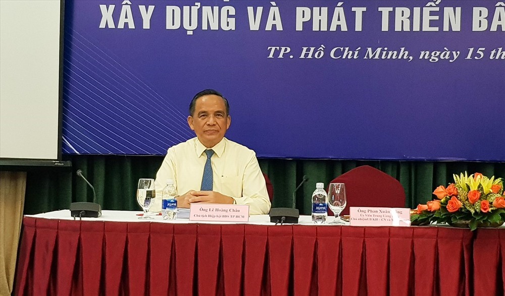 Ông Lê Hoàng Châu, Chủ tịch Hiệp hội Bất động sản TPHCM. Ảnh: Phan Anh