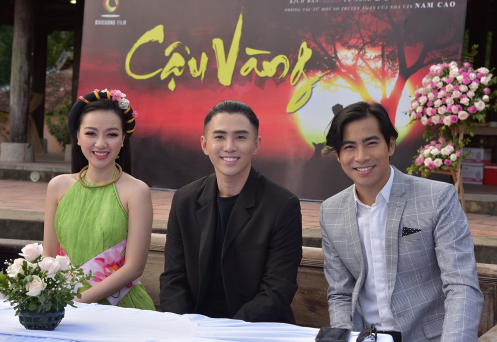 Một số gương mặt trẻ tham gia “Cậu Vàng“: Băng Di - Will - Thanh Bình. Ảnh: CV.
