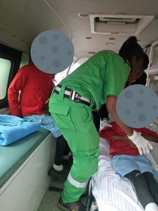 Hiện trường vụ sập trường ở Kenya. Ảnh: Reuters, Sputnik, aljazeera.