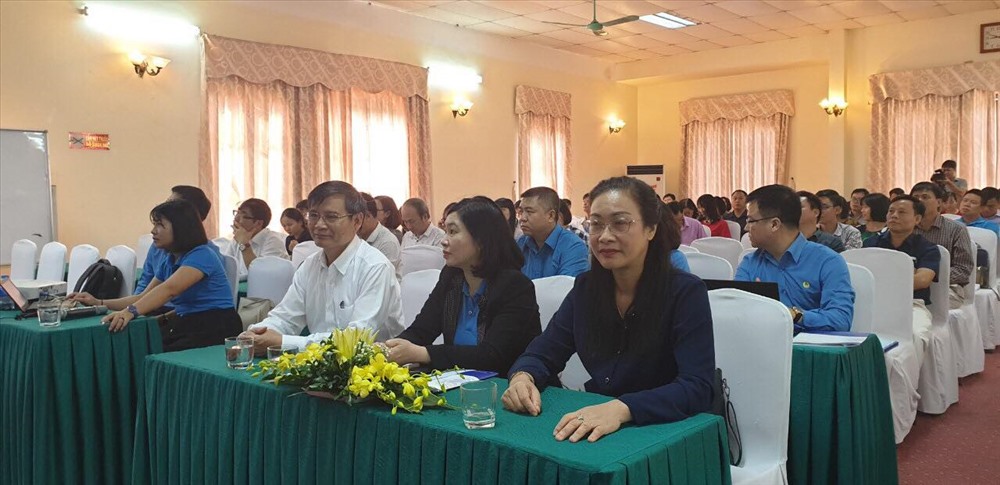 Quang cảnh buổi tập huấn. Ảnh: Lan Anh