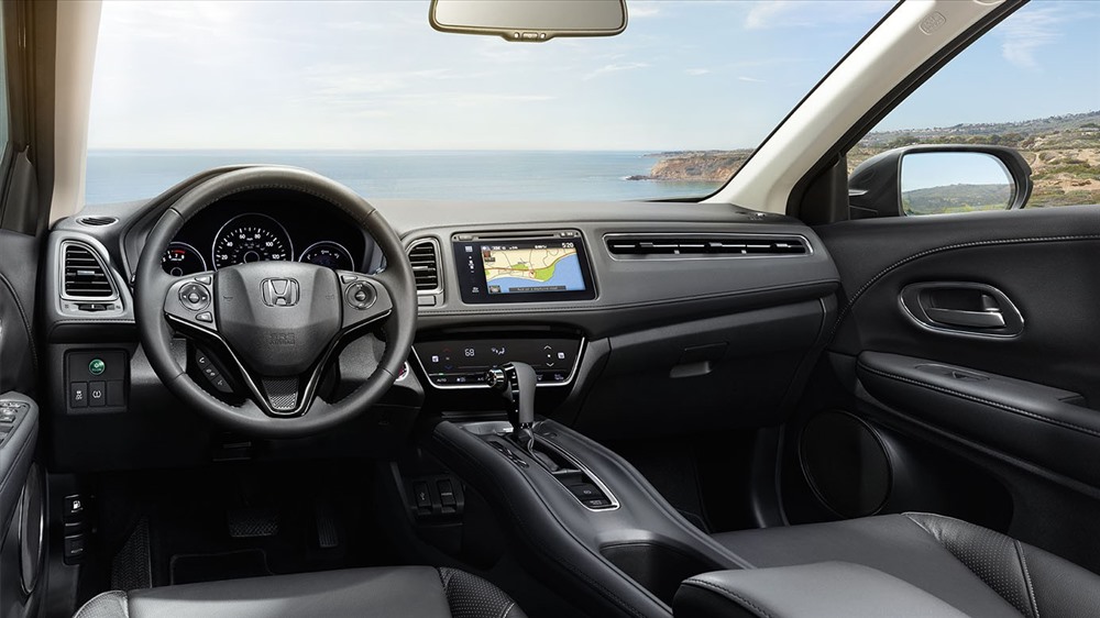 Nội thất HONDA HR-V khá bắt mắt và sang trọng. Ảnh BD.