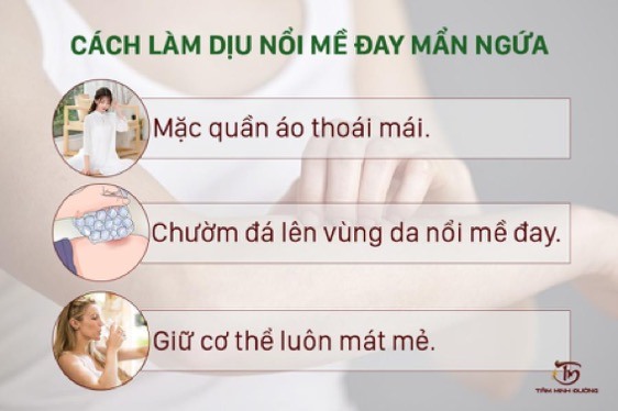 Một số giải pháp giúp phòng tránh tình trạng mề đay mẩn ngứa xảy ra
