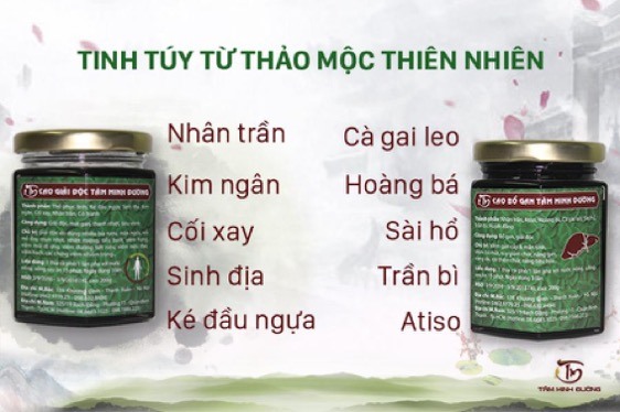 Dứt điểm mề đay mẩn ngứa với Cao giải độc và Cao bổ gan Tâm Minh Đường