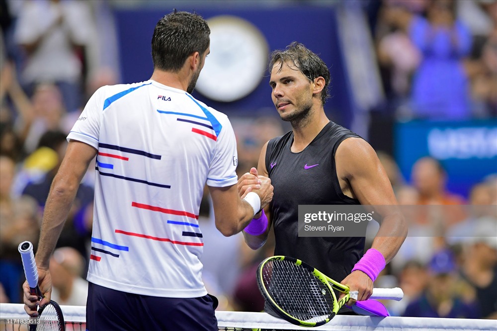 Nadal chơi bùng nổ trong set 3 và 4. Ảnh: Getty.