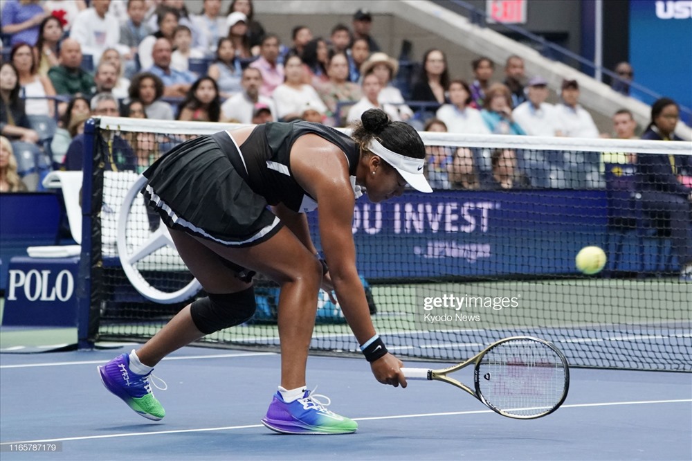 Naomi Osaka chính thức mất ngôi Hậu tại Mỹ mở rộng. Ảnh: Getty.