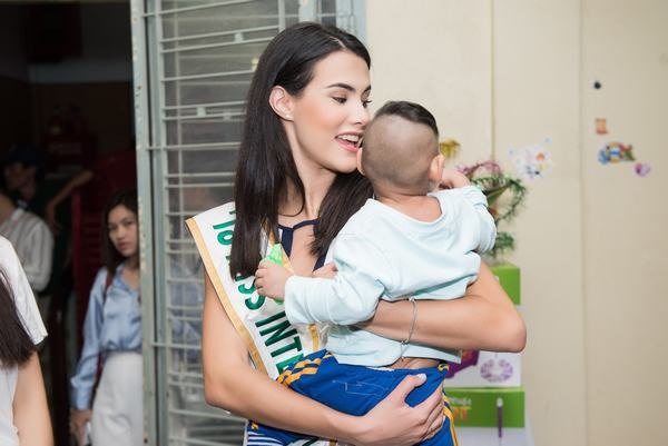 Đương kim Hoa hậu Quốc tế Mariem Velazco. (Ảnh: Quang Đức)