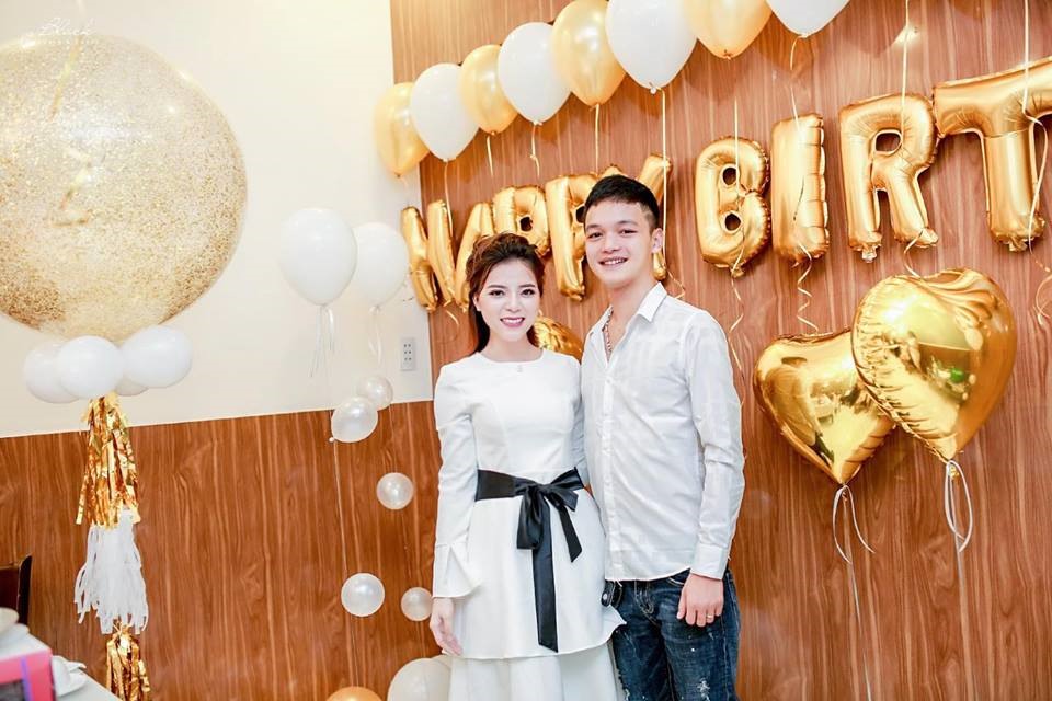 Ông chồng đảm đang của chị Huyền. Ảnh: NVCC
