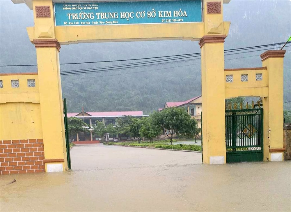 130 trường học trên địa bàn phải dừng khai giảng vì học sinh không thể đến trường. Ảnh: CTV